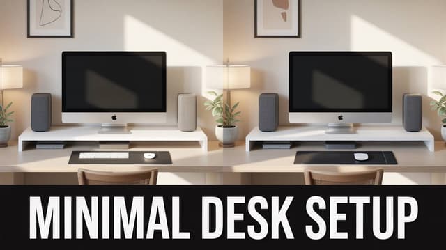 Minimalist Mac Studio Setup